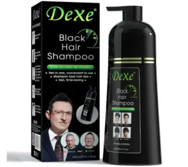 DEXE Black Hair Color Shampoo