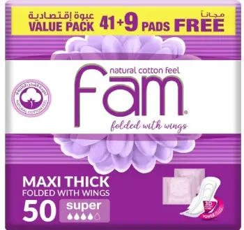 Fam Sanitary Pads Maxi